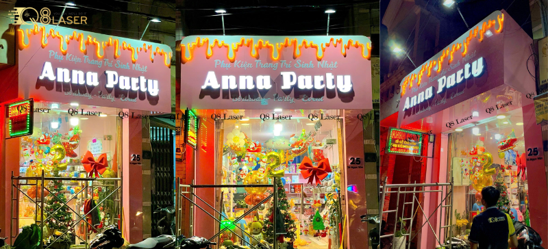 Bảng hiệu rõ nét, dễ đọc từ xa