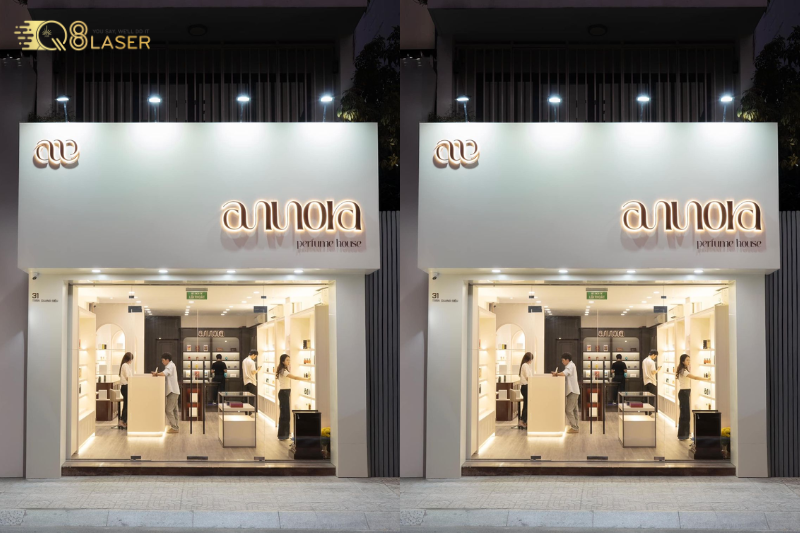 Bảng hiệu shop quần áo nữ nhẹ nhàng, tinh tế