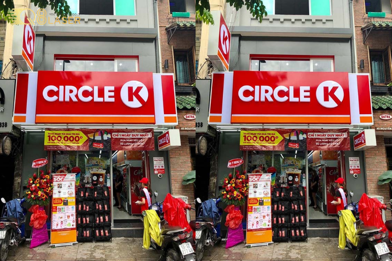 Bảng hiệu siêu thị mini giá tốt