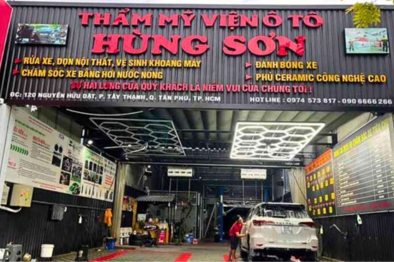 Bảng hiệu sửa xe máy đẹp góp phần tăng độ tin cậy với khách hàng.