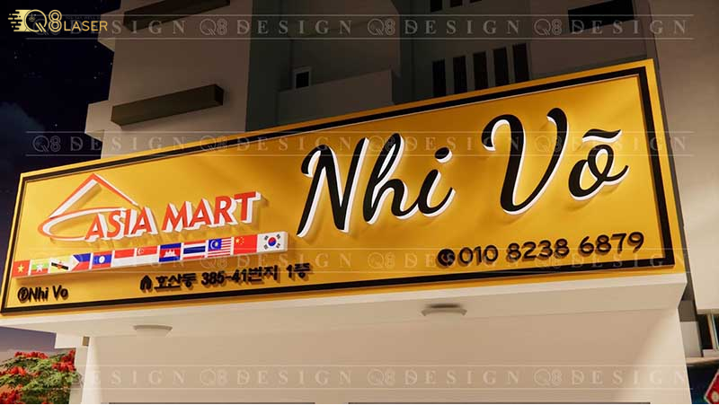 Bảng hiệu tạp hóa đẹp phổ biến hiện nay