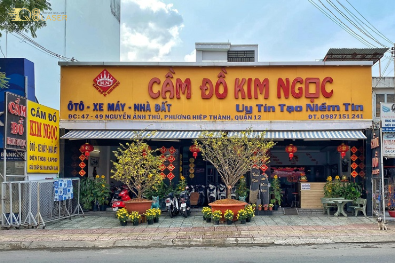 Bảng hiệu tiệm cầm đồ giúp xây dựng hình ảnh uy tín lâu dài