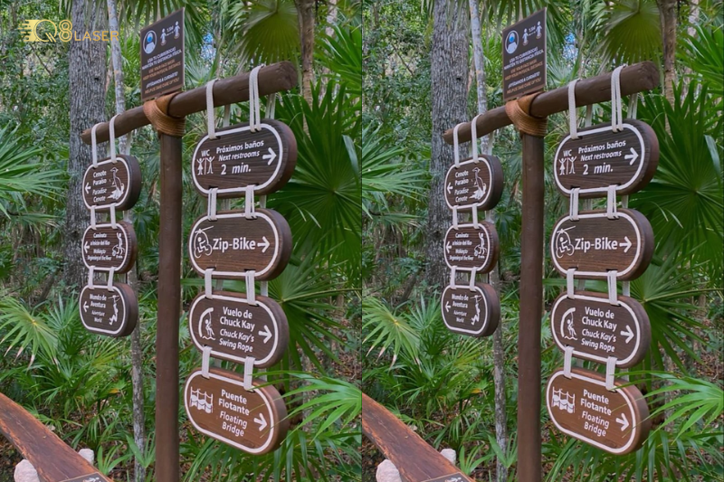 Bảng hiệu tòa nhà kết hợp bảng chỉ dẫn tạo tổng thể chuyên nghiệp