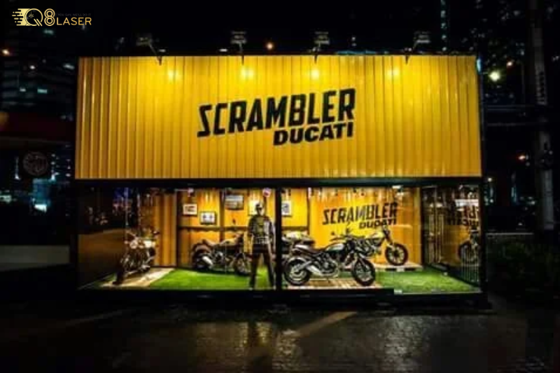 Bảng hiệu tole sóng giá rẻ, độ bền cao