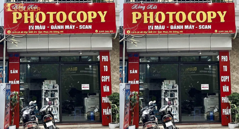 Bảng photocopy thiết kế tối ưu không gian