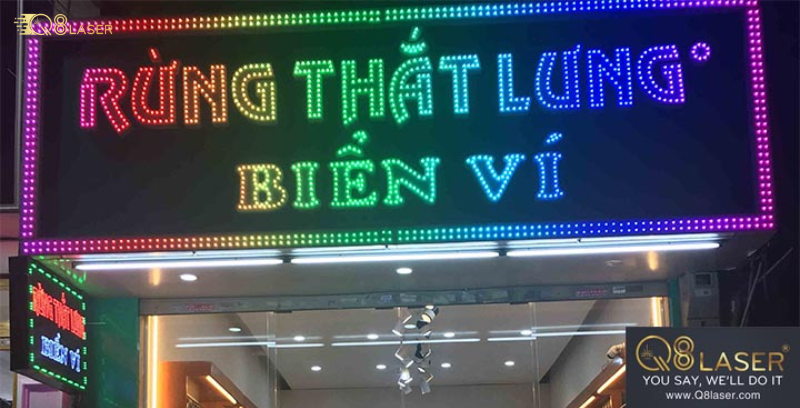 Bảng quảng cáo điện tử hiện đại cho cửa hàng