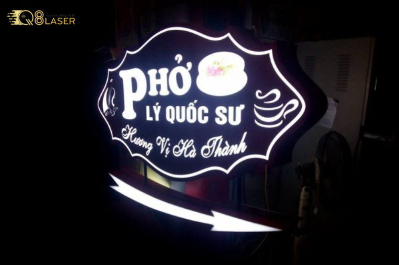 Biển alu âm bản tăng tính chuyên nghiệp