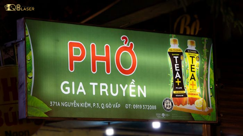 Biển bạt quảng cáo đẹp, sử dụng lâu dài