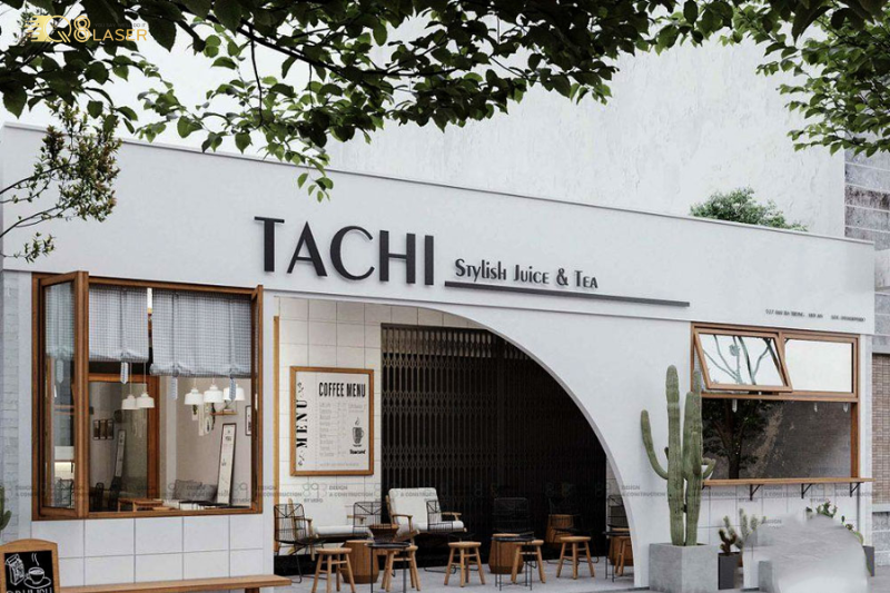 Biển cà phê đẹp giúp tăng độ nhận diện thương hiệu