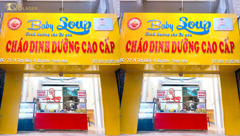 Biển cháo dinh dưỡng đơn giản mà hiệu quả