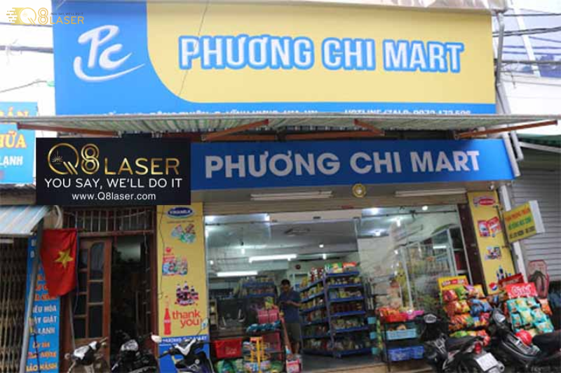 Biển cửa hàng tạp hóa nhỏ gọn