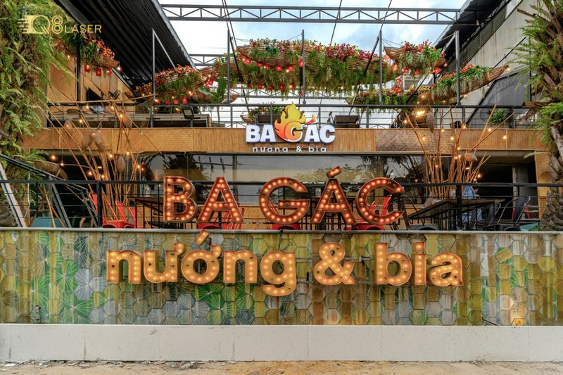 Biển hiệu quán nhậu bền đẹp, sử dụng lâu dài