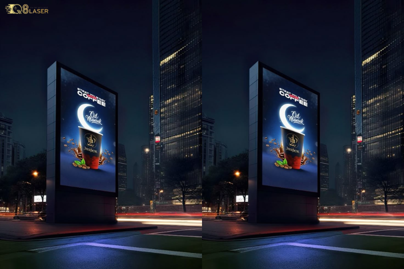 Biển hiệu quảng cáo ngoài trời thẩm mỹ cao