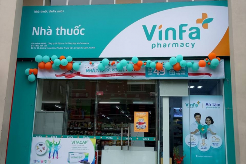 Biển hiệu quầy thuốc đơn giản, đúng quy định