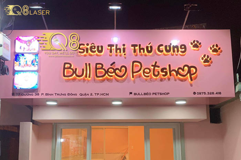 Bảng hiệu siêu thị thiết kế chuyên nghiệp