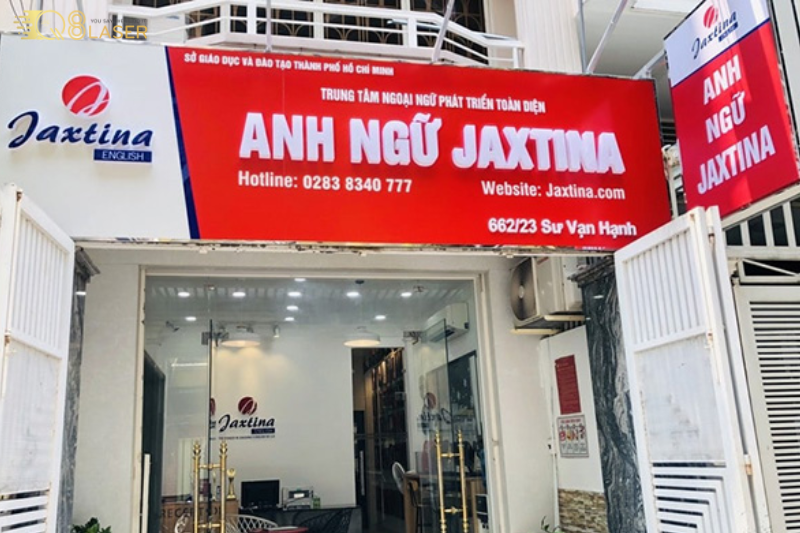 Biển hiệu trung tâm anh ngữ thiết kế chuẩn giáo dục