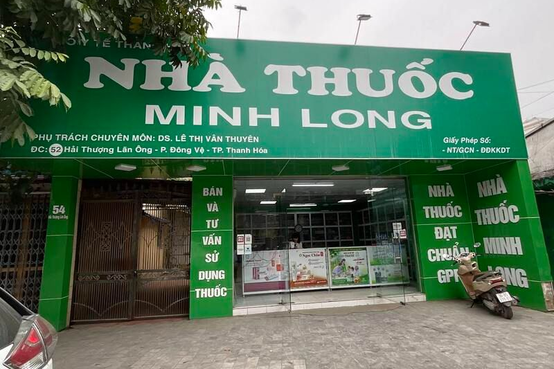 Biển nhà thuốc đẹp thiết kế chuẩn, dễ ghi nhớ