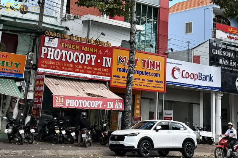 Biển photocopy phù hợp tiệm in ấn
