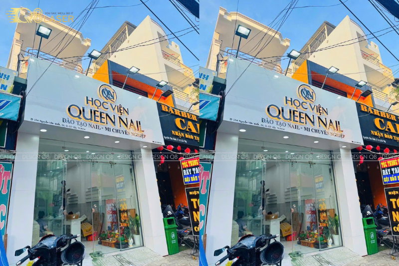 Biển phun xăm thẩm mỹ hiện đại, tăng độ tin cậy khách hàng