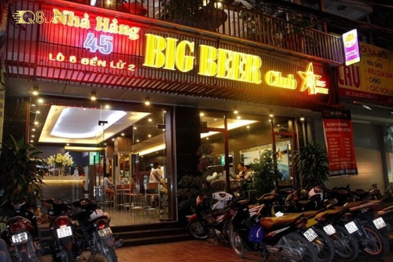 Biển quán nhậu thu hút ánh nhìn ngay từ lần đầu