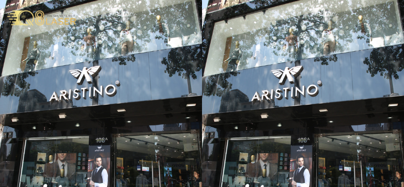 Biển quảng cáo đẹp cho shop quần áo, tăng độ nhận diện