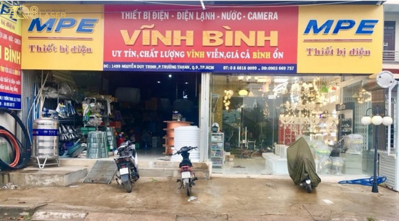 Biển quảng cáo điện dân dụng cho cửa hàng