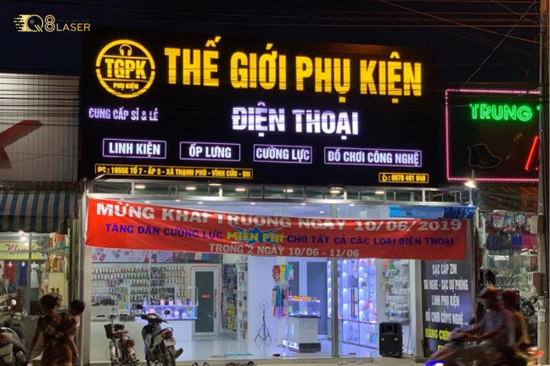 Biển quảng cáo điện thoại đẹp giúp tăng khả năng tiếp cận khách hàng