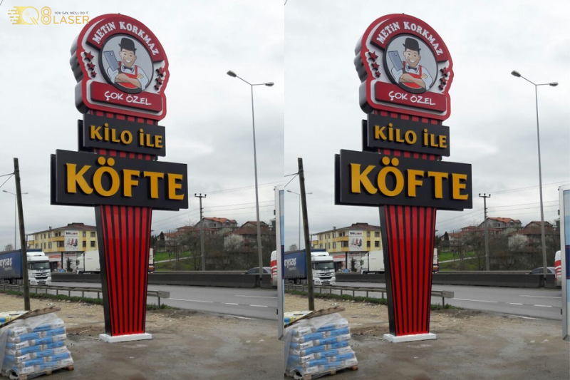 Biển quảng cáo đứng đẹp cho cửa hàng