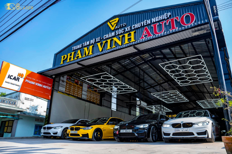 Biển quảng cáo gara ô tô giúp tăng nhận diện