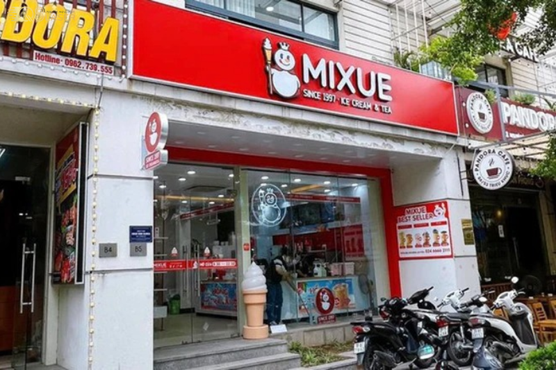 Biển quảng cáo kem tươi dễ đọc, dễ nhớ