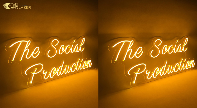 Biển quảng cáo LED neon đẹp mắt