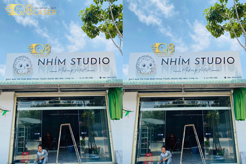 Biển quảng cáo makeup đẹp, chuyên nghiệp