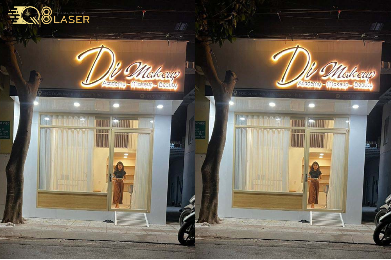 Biển quảng cáo makeup sang trọng