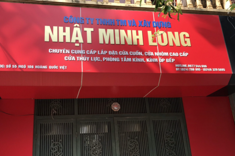 Biển quảng cáo nhôm kính thẩm mỹ cao