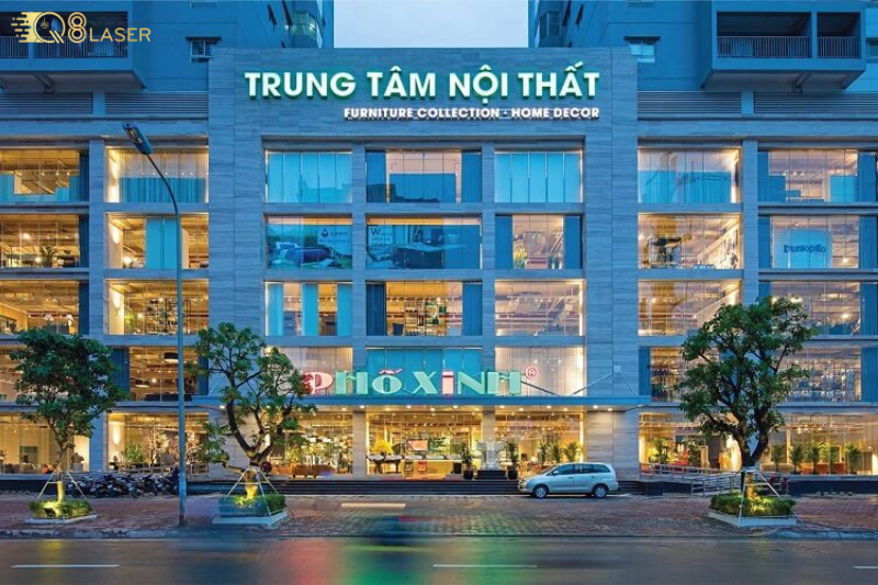 Biển quảng cáo nội thất phong cách hiện đại