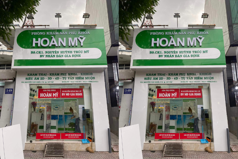 Biển quảng cáo quầy thuốc rõ nét, bền đẹp theo thời gian