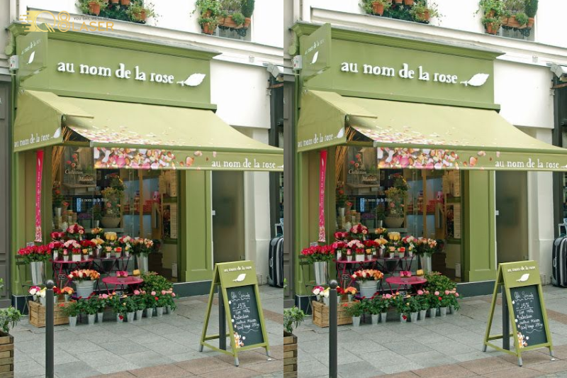 Biển quảng cáo shop hoa chuyên nghiệp