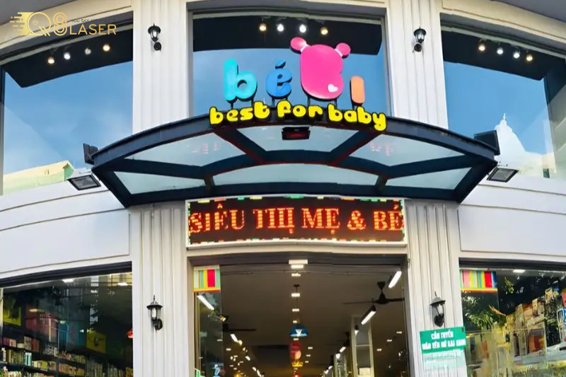 Biển quảng cáo siêu thị mini ấn tượng