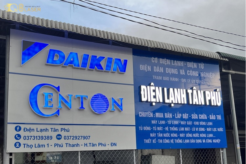 Biển quảng cáo sửa chữa điện dân dụng nhanh chóng