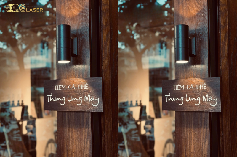 Biển quảng cáo treo tường phù hợp shop, văn phòng, cửa hàng