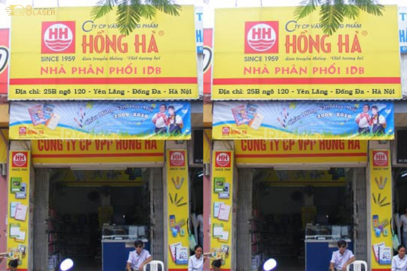 Biển quảng cáo văn phòng phẩm giá rẻ, hiệu quả