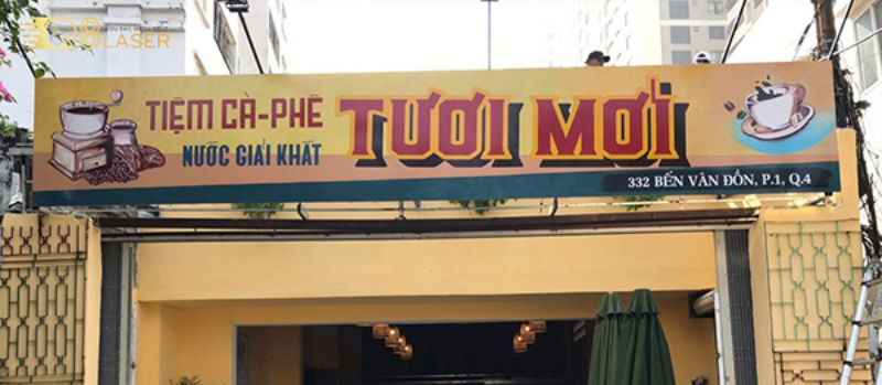 Biển quảng cáo xưa mang vẻ đẹp rất riêng