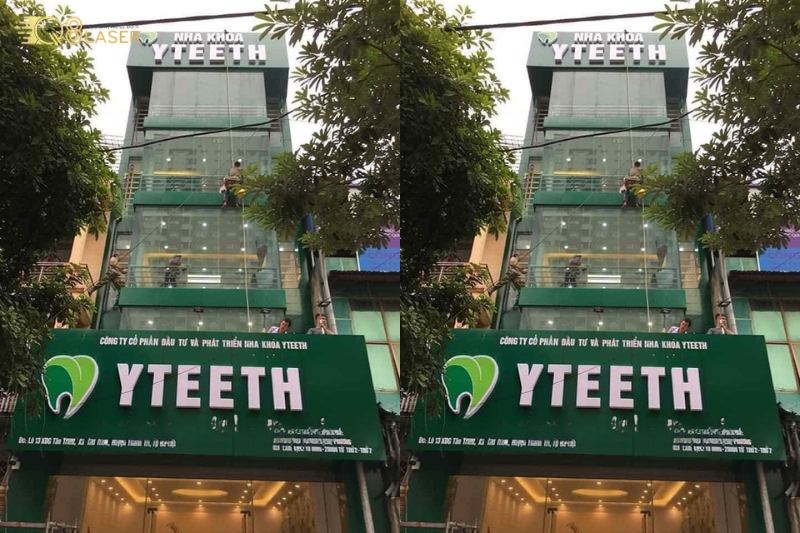 Biển răng hàm mặt phù hợp nhiều mô hình phòng khám