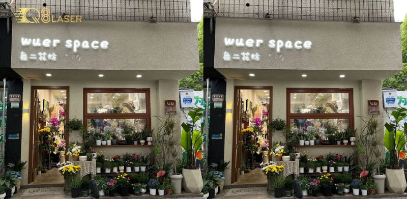 Biển shop hoa tươi đẹp