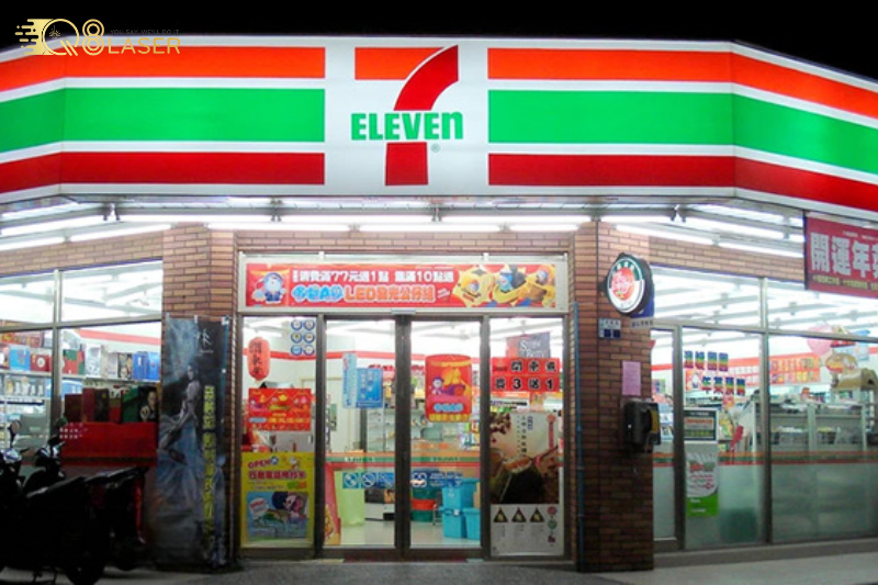 Biển siêu thị mini gắn đèn LED