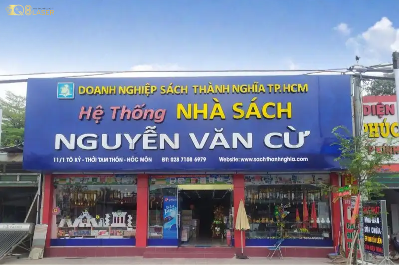 Biển văn phòng phẩm thiết kế đơn giản, bền đẹp