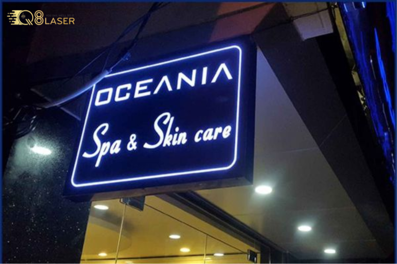 Biển vẫy alu âm bản gọn nhẹ, chắc chắnv