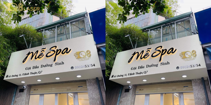 Biển vẫy gội đầu dưỡng sinh nhẹ nhàng, dễ thu hút