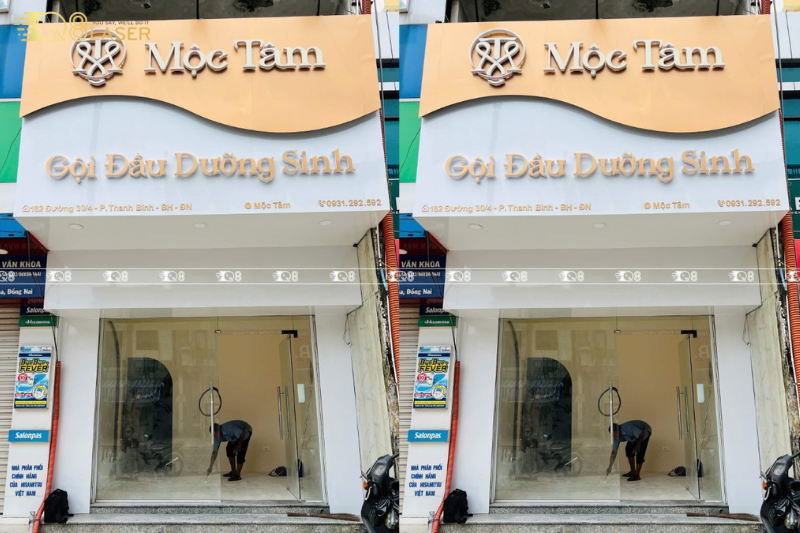 Biển vẫy spa dưỡng sinh thu hút khách từ xa