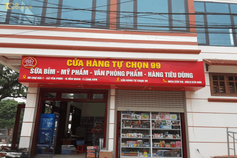 Biển vẫy văn phòng phẩm giúp tăng độ nhận biết